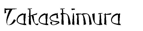 Takashimura字体