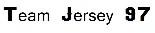 Team Jersey 97字体