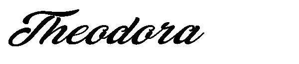 Theodora字体