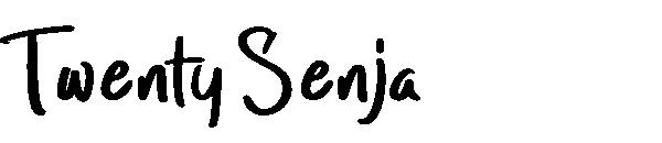 Twenty Senja字体