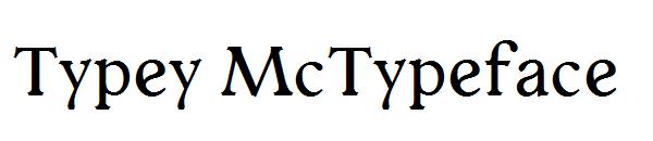 Typey McTypeface字体