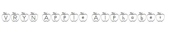 VRYN Apple Alphabet字体