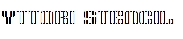 Yttori Stencil字体