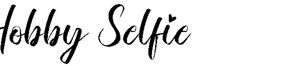 Hobby selfie字体