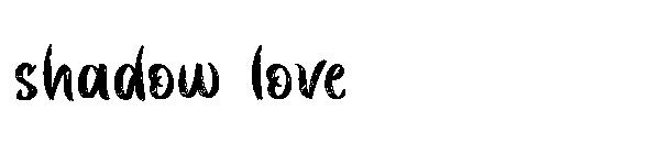 Shadow love字体