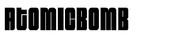 Atomicbomb字体
