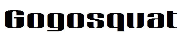 Gogosquat字体
