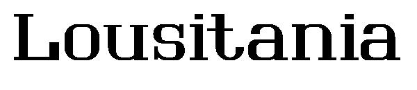 Lousitania字体