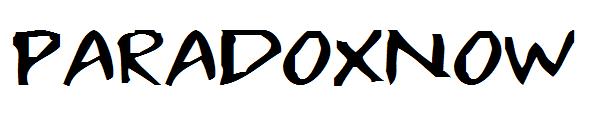 Paradoxnow字体