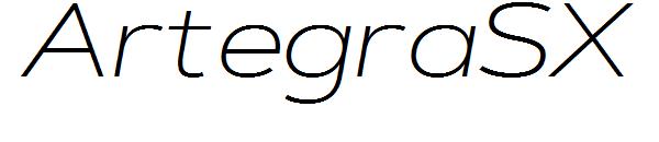 ArtegraSX字体