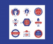 五一劳动节logo矢量合集