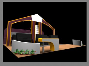 开放式3D展厅模型设计