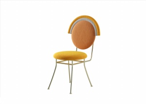 现代时尚餐椅3D模型设计