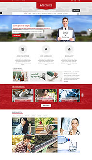 HTML5响应设计企业网站模板