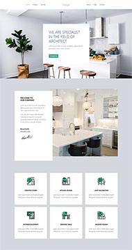 灰色极简风设计公司网站模板