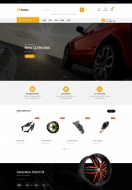 汽车配件生产销售公司网站模板