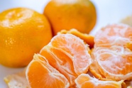 成熟新鲜柑橘图片