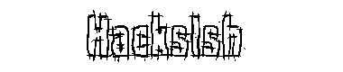 Hackslsh字体