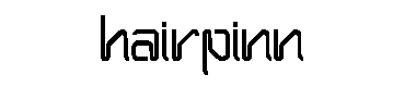Hairpinn字体