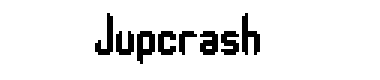 Jupcrash字体