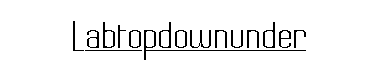 Labtopdownunder字体