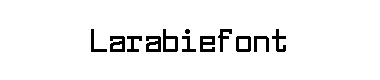 Larabiefont字体