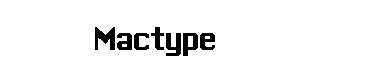 Mactype字体