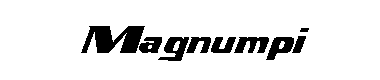 Magnumpi字体