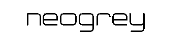 Neogrey字体