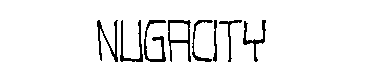 Nugacity字体
