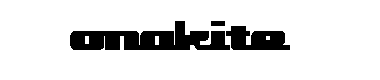 Onakite字体