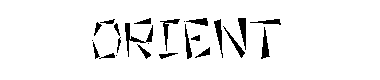 Orient字体