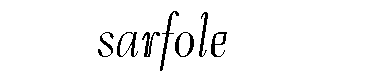 Sarfole字体
