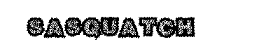 Sasquatch字体