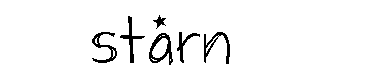 Starn字体