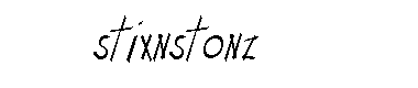 Stix n Stonz字体