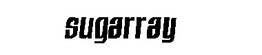 Sugarray字体