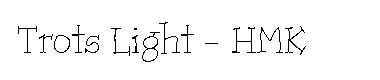 Trots Light - hmk字体