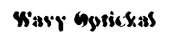 Wavy Optickal字体