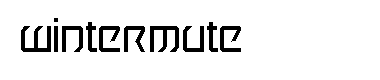 Wintermute字体