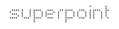 superpoint字体