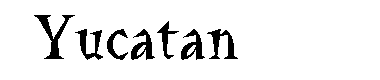 Yucatan字体