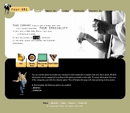 InstantCoffee 公司模板