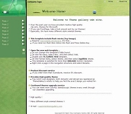 欧美高尔夫网站模板