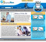 欧美家庭网站模板