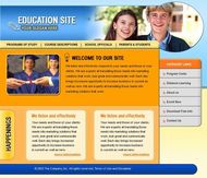 教育网站模板