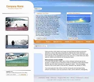 templatespace 旅游模板