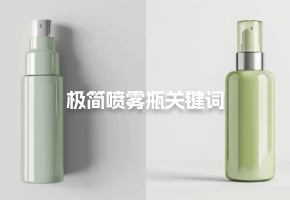 Midjourney制作极简喷雾瓶提示词分享