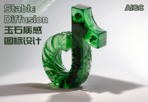 Stable Diffusion 教程：玉石翡翠材质图标