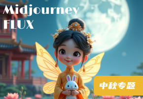 【Midjourney / Flux】六组万能提示词带你还原中秋元素